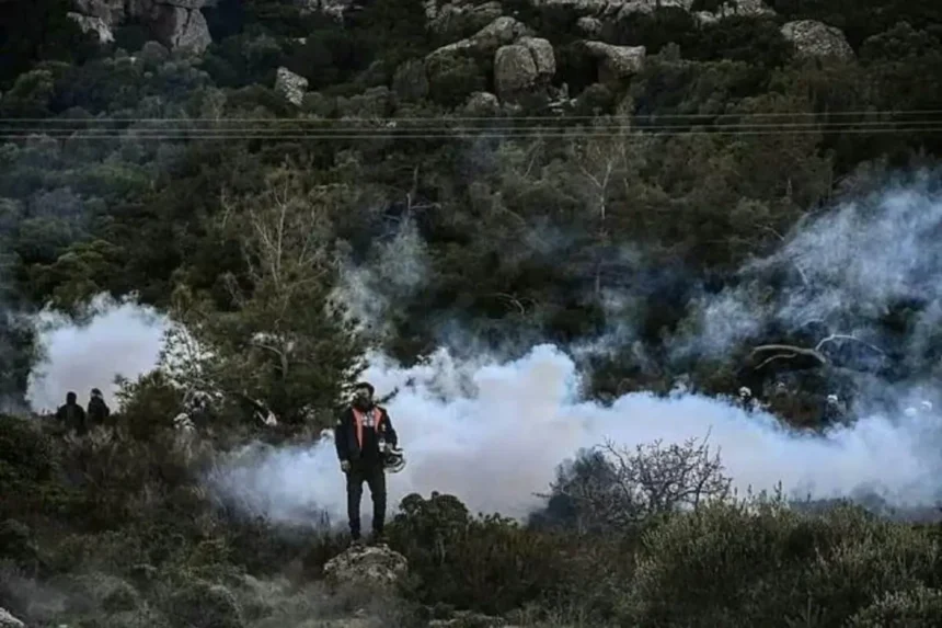 Σκηνικό πολέμου στα νησιά