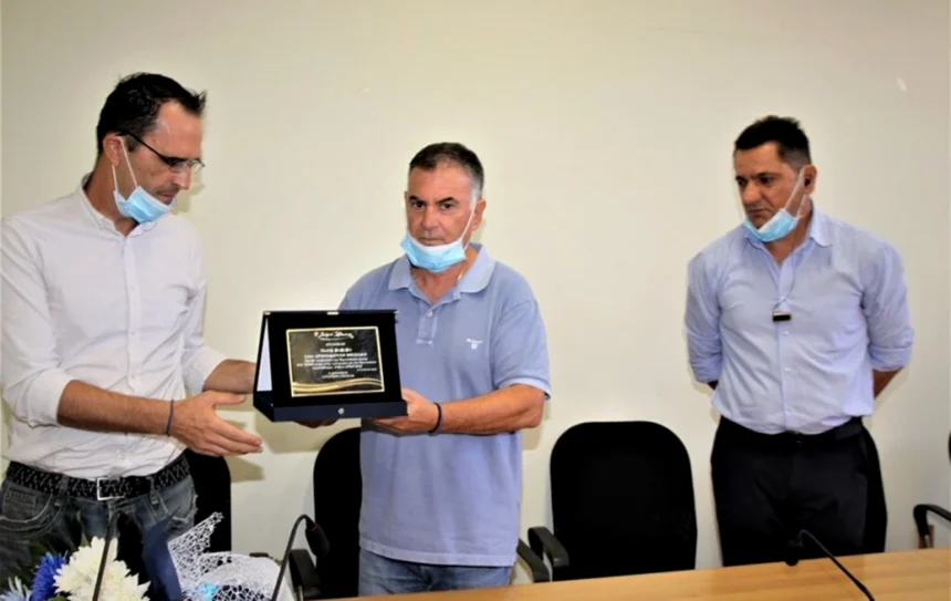 Ο Δήμος Σιθωνίας τίμησε τον πρωταθλητή Νίκο Χριστοδουλή