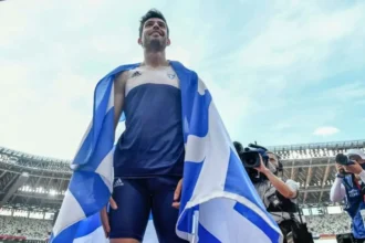 Μίλτος Τεντόγλου: Χρυσός Ολυμπιονίκης στο μήκος με τελευταίο άλμα στα 8,41 - Image
