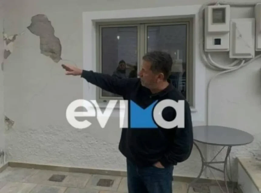 Σεισμός στην Εύβοια: Στους δρόμους ξανά οι κάτοικοι – “Έπεφταν πράγματα πάνω στα κεφάλια μας”
