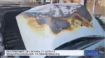 Εμπρησμός σε όχημα εταιρείας τηλεπικοινωνιών τα ξημερώματα (Video)