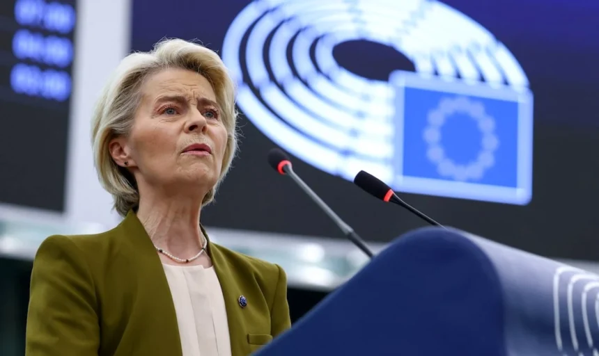 Φον ντερ Λάιεν για την τηλεφωνική επικοινωνία με Ζελένσκι -Τραμπ: Υπήρξε καλή πρόοδος