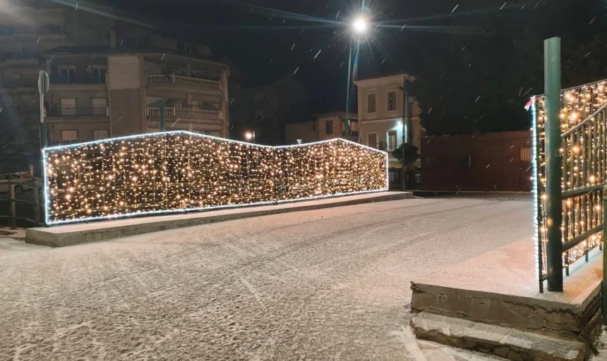 Πρωτοχρονιάτικο χιόνι στη Μακεδονία