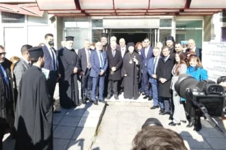 Επίσκεψη Οικουμενικού Πατριάρχη Βαρθολομαίου στην Παιδιατρική Κλινική του Ιπποκράτειου Νοσοκομείου