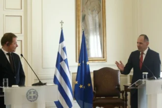 Γεραπετρίτης: Κοινό μέτωπο Ελλάδας-Ολλανδίας για Ευρώπη, ασφάλεια και μεταναστευτικό