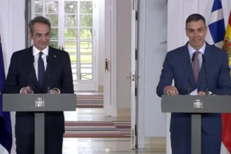 Live οι κοινές δηλώσεις Μητσοτάκη – Σάντσεθ από τη Μαδρίτη