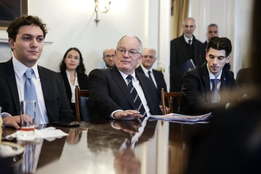 Ο Κ. Τασούλας συναντήθηκε με φοιτητές του Τμήματος Πολιτικής Επιστήμης και Διεθνών Σχέσεων του Πανεπιστημίου Πελοποννήσου