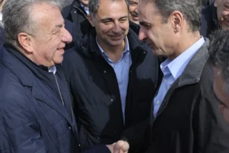 Στο εργοτάξιο του αεροδρομίου στο Καστέλλι ο Μητσοτάκης: Λύνουμε εκκρεμότητες του παρελθόντος και θωρακίζουμε την Κρήτη