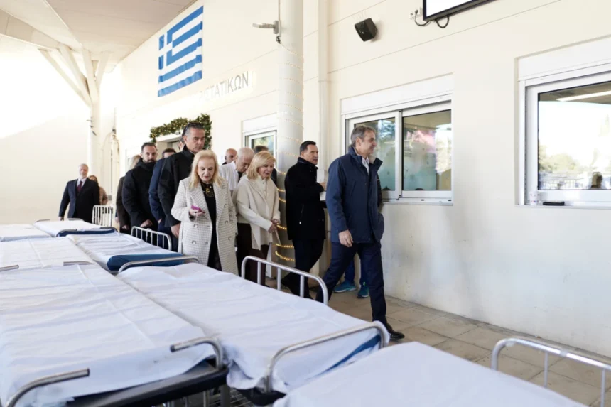 Κ. Μητσοτάκης: Επισκέφτηκε το νοσοκομείο «Γ.Γεννηματάς» με τον Άδωνι Γεωργιάδη