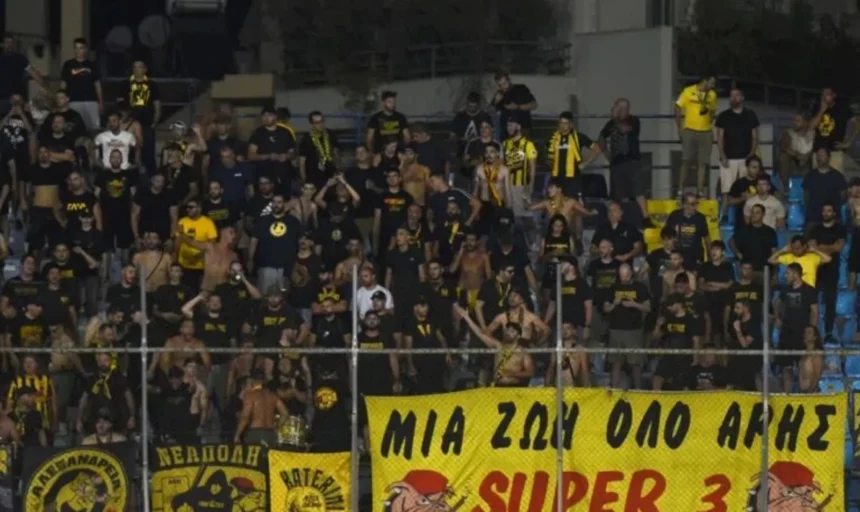 Απαγόρευση μετακίνησης φιλάθλων του Άρη για τον αγώνα με τον Βόλο στο Πανθεσσαλικό