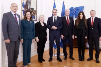 Η Κίμπερλι Γκίλφοϊλ συναντήθηκε με Αμερικανούς Γερουσιαστές: «Εστιάσαμε στη δυναμική των σχέσεων ΗΠΑ – Ελλάδας»