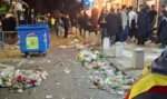 Συνεργεία του Δήμου Θεσσαλονίκης έκαναν λαμπίκο το κέντρο μετά τον “βομβαρδισμό” της Τσικνοπέμπτης