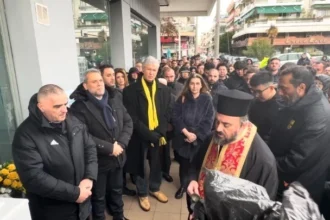 Τρισάγιο στη μνήμη του Άλκη Καμπανού