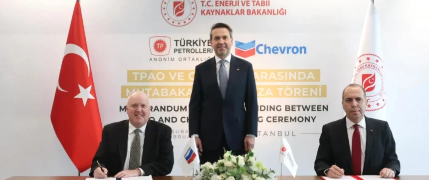 Υπεγράφη συμφωνία μεταξύ Άγκυρας και Chevron: Ξεκινούν κοινές έρευνες για πετρέλαιο και φυσικό αέριο