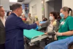 Άδωνις Γεωργιάδης: Επίσκεψη στο «Ερυθρός Σταυρός» για την Ημέρα της Γυναίκας