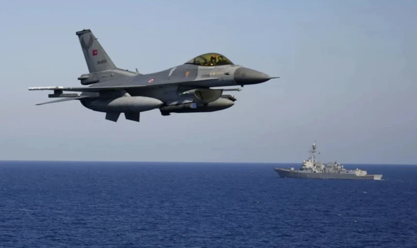Η Τουρκία έστειλε έξι μαχητικά F-16 και συστήματα αεράμυνας στα κατεχόμενα της Κύπρου