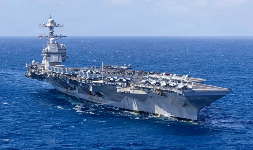 New York Times: Φωτιά στο αεροπλανοφόρο USS Gerald Ford έκαιγε για 30 ώρες 
