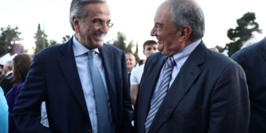Ο Σαμαράς απασφάλισε κατά της κυβέρνησης για την εξωτερική πολιτική παρουσία Καραμανλή