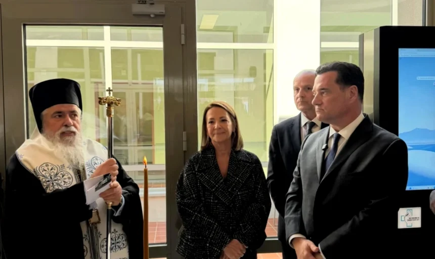 Παρουσία του Υπουργού Υγείας Άδωνι Γεωργιάδη, τα εγκαίνια της νέας Πτέρυγας στη Μονάδα Βραχείας Νοσηλείας Ογκολογικών Ασθενών στο ΓΝΘ «Παπαγεωργίου»