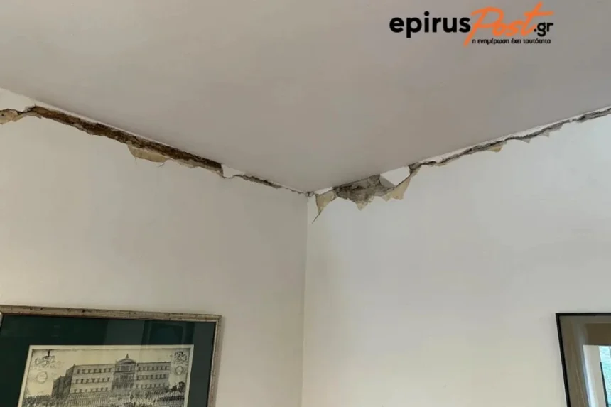 Θεσπρωτία: Πτώσεις βράχων στην Εγνατία και ρωγμές σε παλιά σπίτια προκάλεσε ο σεισμός