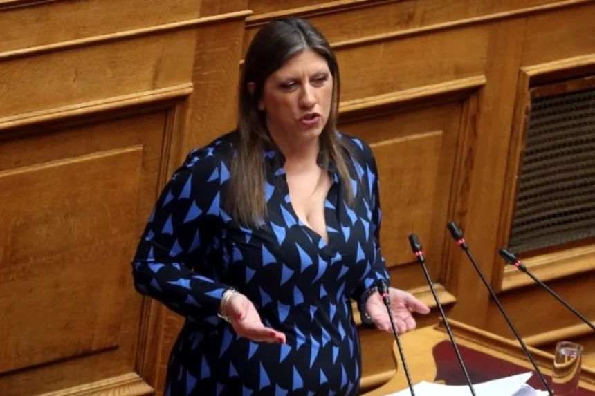 Ζ. Κωνσταντοπούλου: Ο κ. Μητσοτάκης σέρνει τη χώρα μας στο άρμα των επιθετικών πολέμων