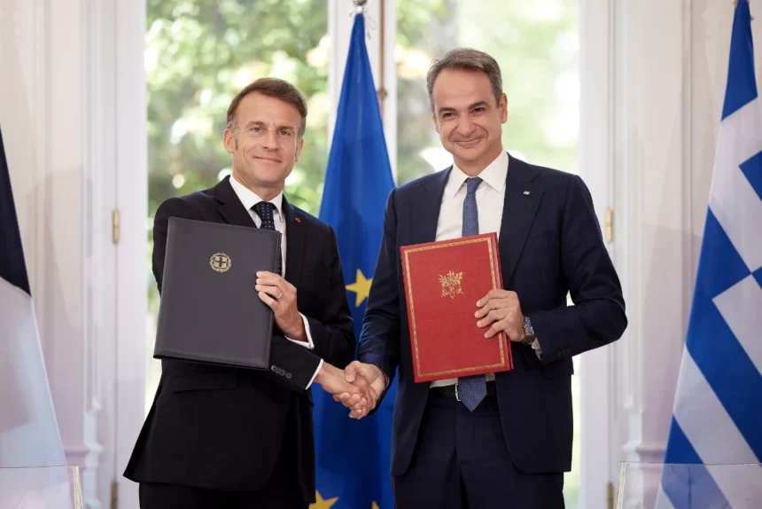 Κ.Μητσοτάκης: Ελλάδα και Γαλλία γινόμαστε ισχυρός αποτρεπτικός άξονας της Μεσογείου