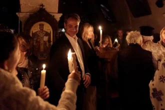 Την Ανάσταση στα Χανιά παρακολούθησε ο πρωθυπουργός