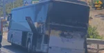 Φωτιά σε τουριστικό λεωφορείο στην Περιφερειακή Υμηττού – Κλειστές λωρίδες και κυκλοφοριακό κομφούζιο