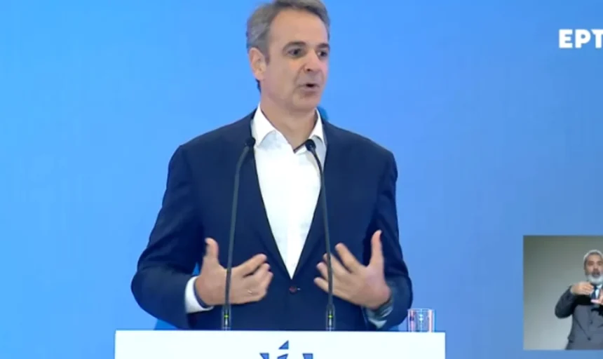 Μητσοτάκης από το προσυνέδριο της ΝΔ στη Θεσσαλονίκη: Αναβαθμίζουμε με πράξεις την Άμυνα, την διπλωματία και την ενέργεια