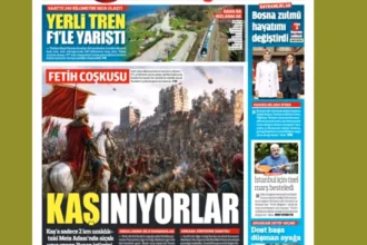 Μπλέκει Άλωση με ελληνοτουρκικά η εφημερίδα Türkiye: «Οι Έλληνες ξύνονται»