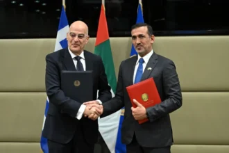 Ν. Δένδιας- Al Mazrouei : υπογραφές για την εμβάθυνση της συνεργασίας Ελλάδας & Ηνωμένων Αραβικών Εμιράτων
