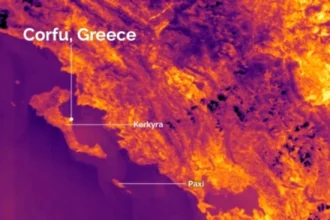 Τα πρώτα «θερμικά μάτια» της Ελλάδας στο διάστημα: Δορυφόροι εντοπίζουν φωτιές σε πραγματικό χρόνο