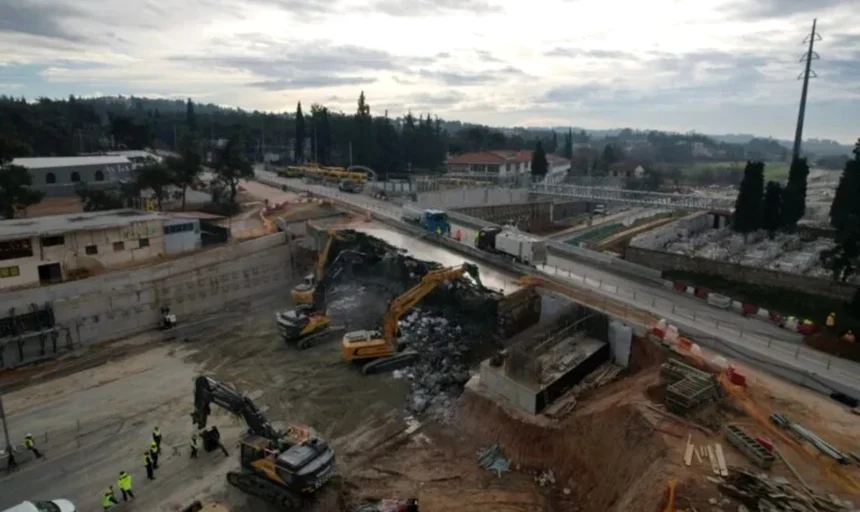 Flyover: Κλείνει απόψε για 48 ώρες ο Περιφερειακός Θεσσαλονίκης για την κατεδάφιση της γέφυρας Πανοράματος