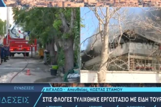 Φωτιά στο Αιγάλεω: Συνεχίζει να καίει για πάνω από 16 ώρες – Αναζωπύρωση και διακοπή κυκλοφορίας στην Ορφέως