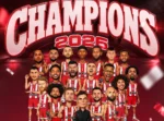 Γλέντι με Λιόλιου για τους πρωταθλητές Ελλάδας: Το καλωσόρισμα με το «Νοικιάστηκε», ο λουλουδοπόλεμος και «πρωτάρης» Φουρνιέ, βίντεο και φωτογραφίες