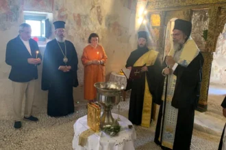 Λίνα Μενδώνη: «Η αποκατάσταση και η ανάδειξη του πολιτιστικού αποθέματος των νησιών μας ενισχύει την άμυνα της πατρίδας μας»