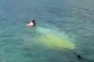 Μέτσοβο: Η στιγμή που ο πιλότος κολυμπά γύρω από το ελικόπτερο – Βίντεο-ντοκουμέντο μετά την πτώση στην λίμνη Αώου