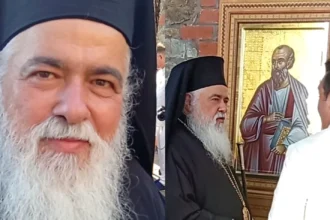 Ο Μητροπολίτης Νεαπόλεως & Σταυρουπόλεως κ.κ. Βαρνάβας αποκλειστικά