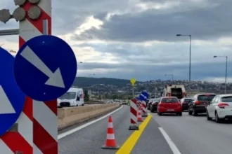 Σε ισχύ 48ωρος αποκλεισμός στον Περιφερειακό λόγω εργασιών στο Πανόραμα για το Flyover