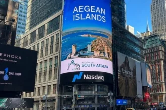 Στην Times Square τα νησιά του Νοτίου Αιγαίου – Παγκόσμια προβολή μέσω του FIFA World Cup 2026