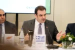 Συνάντηση του Υπουργού Εθνικής Οικονομίας και Οικονομικών και Προέδρου του Eurogroup Κυριάκου Πιερρακάκη με τονΥπουργό Εμπορίου και Βιομηχανίας της Ινδίας Piyush Goyal