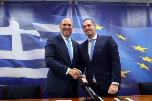 Τελετή παράδοσης- παραλαβής Γιώργου Κώτσηρα – Δημήτρη Μαρκόπουλου