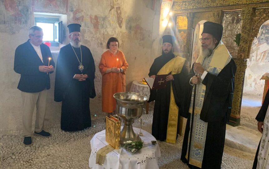 Λίνα Μενδώνη: «Η αποκατάσταση και η ανάδειξη του πολιτιστικού αποθέματος των νησιών μας ενισχύει την άμυνα της πατρίδας μας»