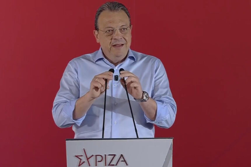 Σ. Φάμελλος: «Είμαστε δίπλα στο εγχείρημα του Αλέξη Τσίπρα – Στόχος η ανασύσταση του προοδευτικού χώρου»