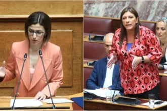 Αγαπηδάκη κατά Κωνσταντοπούλου: Ο τραμπουκισμός δεν έχει θέση στη Βουλή