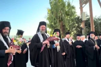 Από τη Θεσσαλονίκη στη Βόνη Κρήτης: Ο Μητροπολίτης Φιλόθεος στην Αγία Μαρίνα