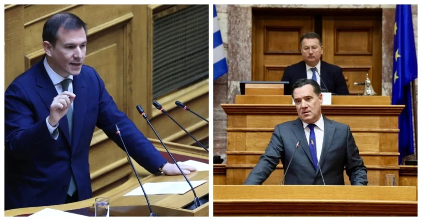 «Φωτιά» στη Βουλή για τον ΟΠΕΚΕΠΕ και τον ΠΙΣ: Σκληρή αντιπαράθεση Γεωργιάδη – Δουδωνή