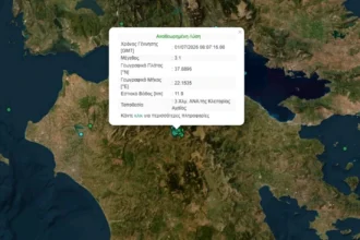 Καλάβρυτα: Σεισμοί χωρίς σταματημό – Πάνω από 19 δονήσεις έως 3,1 Ρίχτερ σε ένα 24ωρο