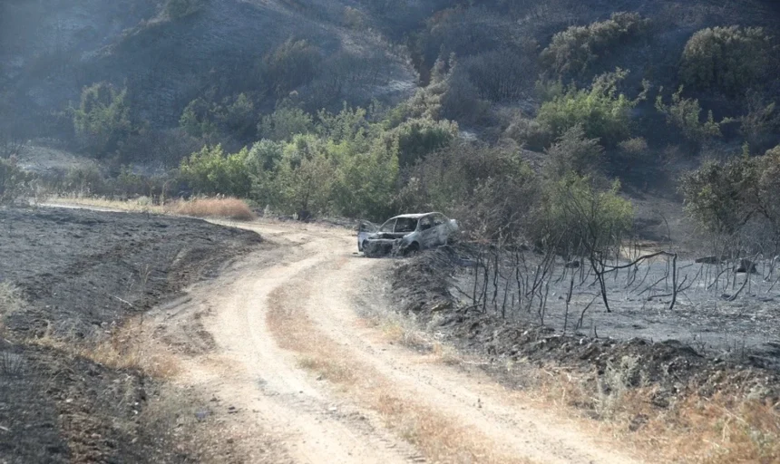 Πύρινος εφιάλτης στο Ωραιόκαστρο: Αυτό είναι το όχημα του 76χρονου από το οποίο ξεκίνησε η μεγάλη φωτιά