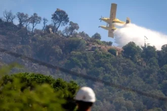 Σέρρες: Φωτιά σε αγροτοδασική έκταση στην Οινούσσα-Ενισχύθηκαν οι δυνάμεις πυρόσβεσης